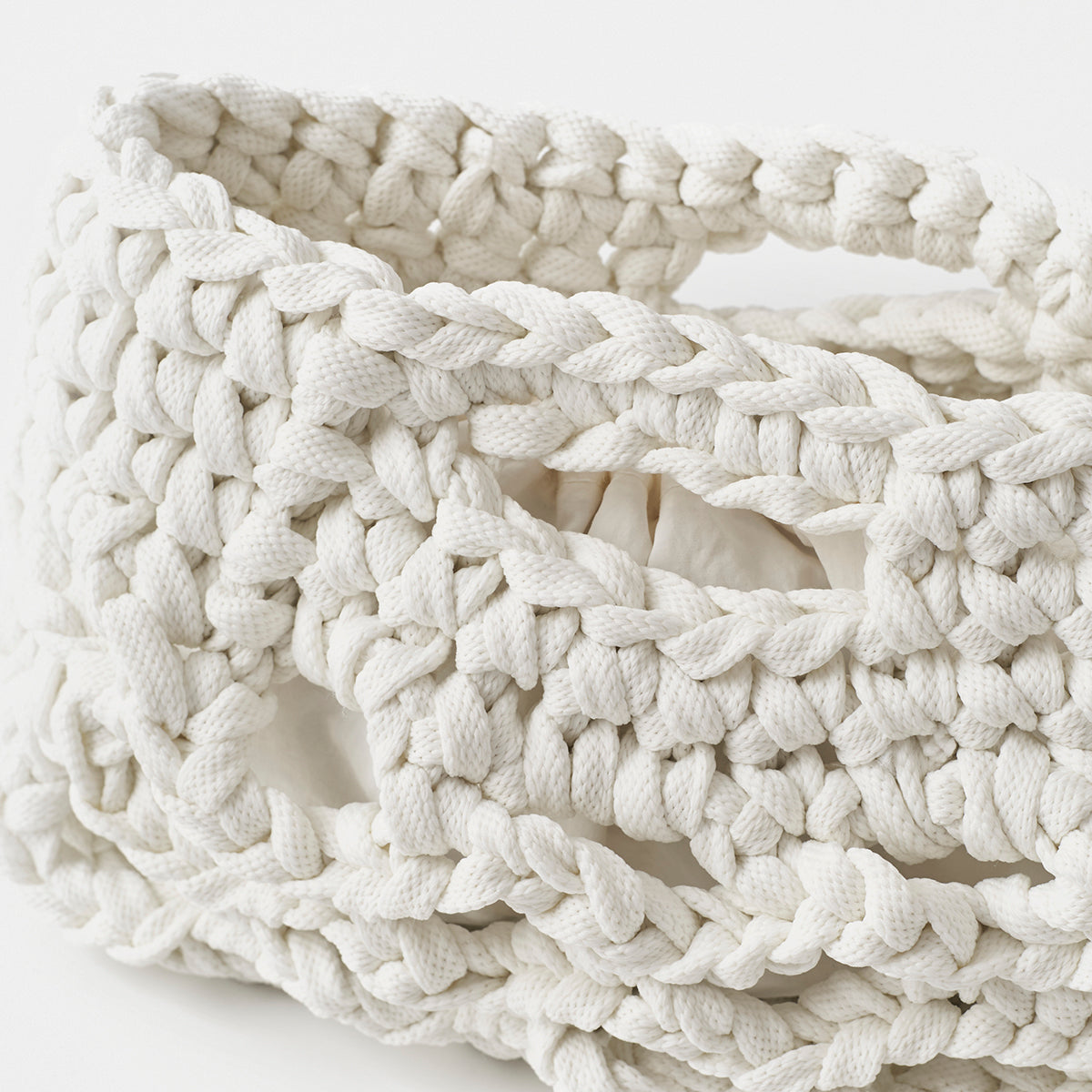crochet basket details